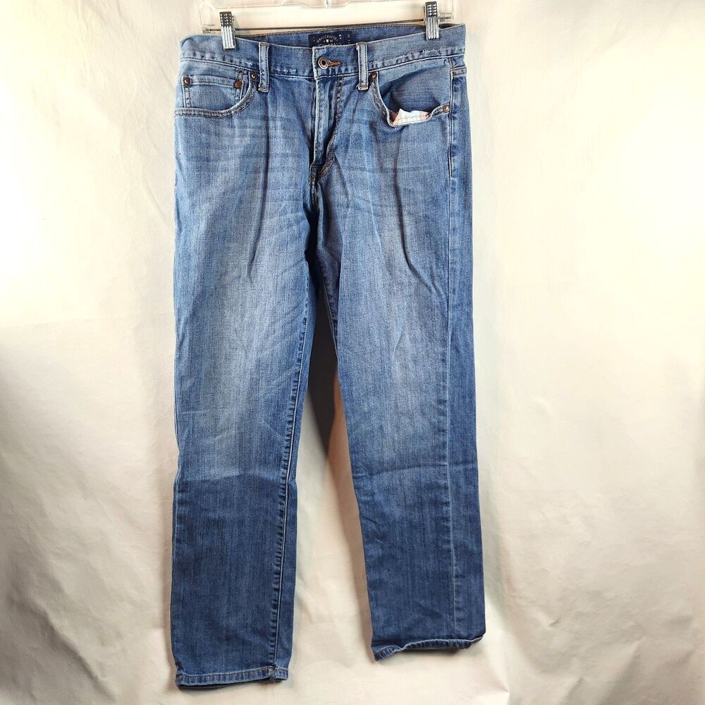 Lucky Brand Jeans Mens 32x32 Blue Denim Medium Wash 221 Original Straight Casual